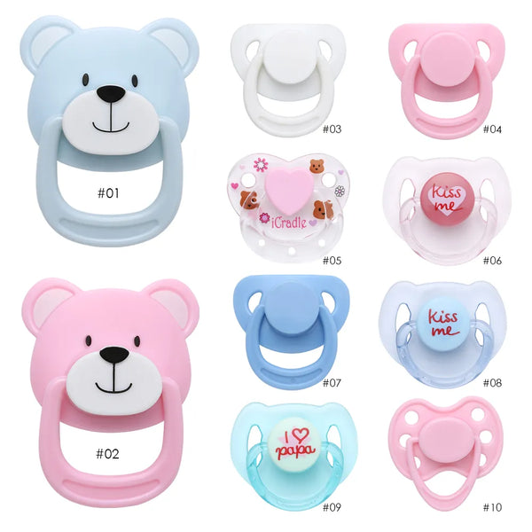 20Styles Cute Doll Magnet Pacifier Simulation