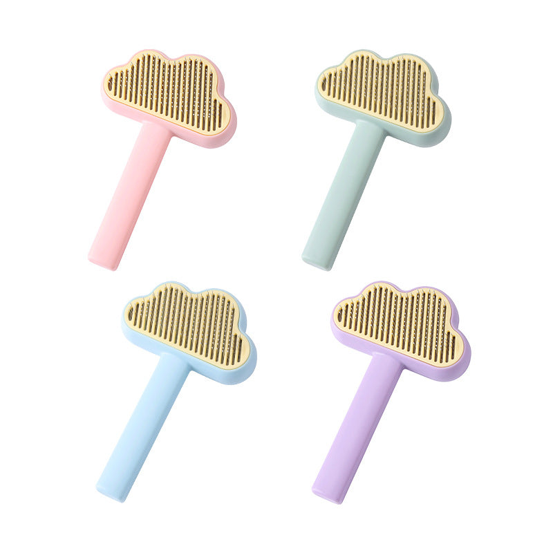 Self-cleaning Needle Cloud Pet Comb