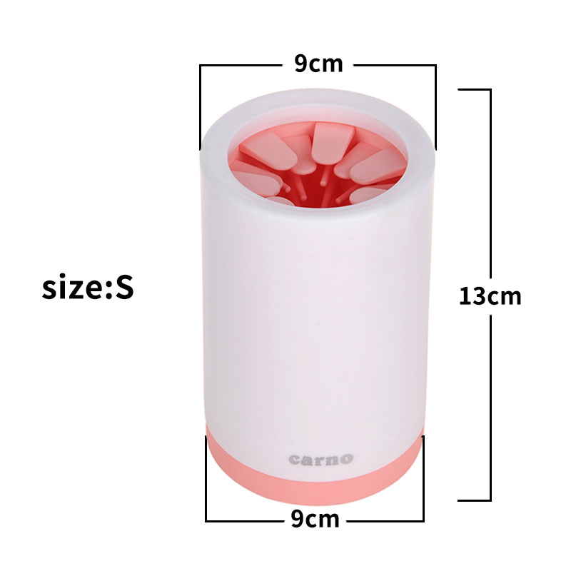 Soft Silicone Portable Pet Paw Cleaner Cup