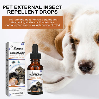 Tick Flea Cleaning Dog Spray Drops
