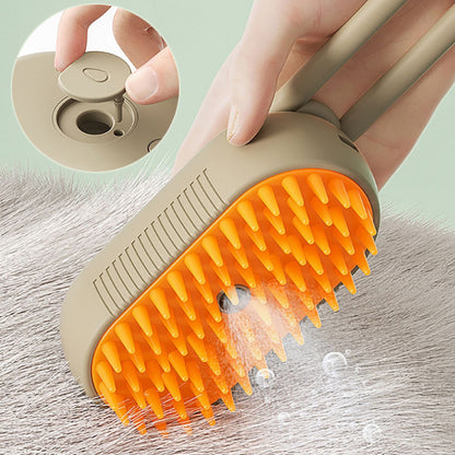 3 In 1 Electric Cat Steam Hair Brush