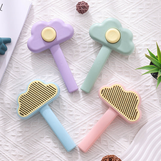 Self-cleaning Needle Cloud Pet Comb