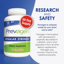 Prevagen Regular Strength 10mg, 60 Capsules |1 Pack| with Apoaequorin & Vitamin D with Attractive and Stackable Prevagen Storage Box