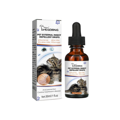 Tick Flea Cleaning Dog Spray Drops