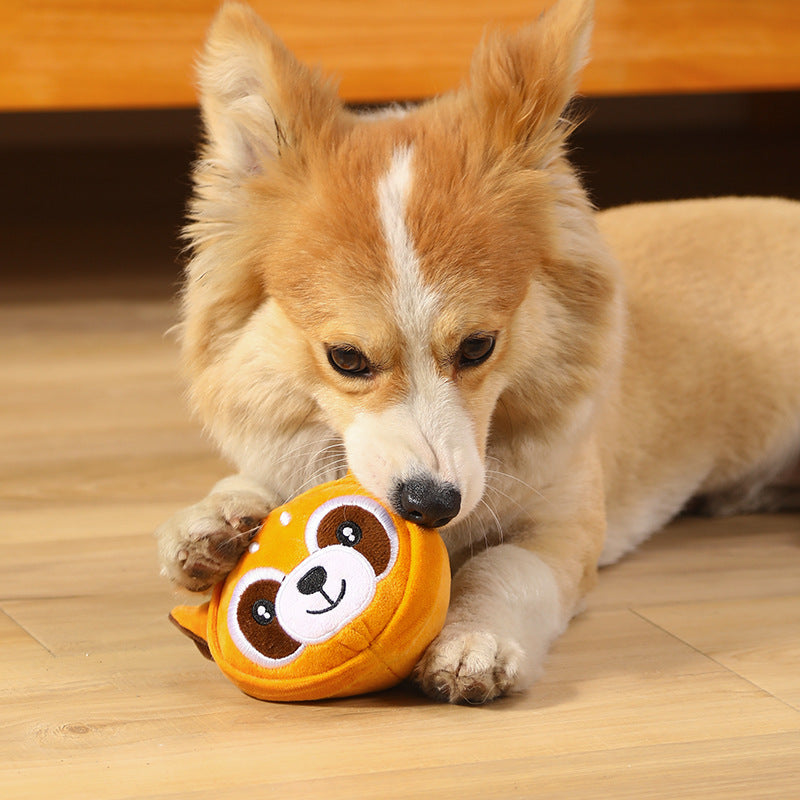 Pet Bite Resistant Vocal Teething Plush Toys