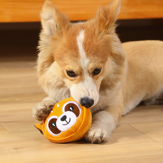 Pet Bite Resistant Vocal Teething Plush Toys