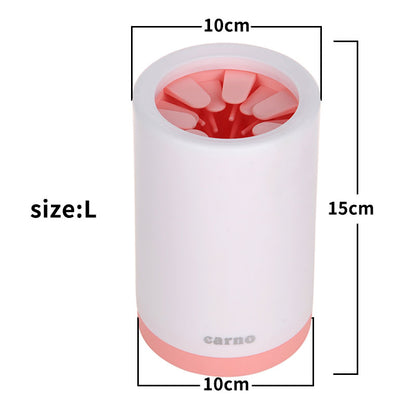 Soft Silicone Portable Pet Paw Cleaner Cup