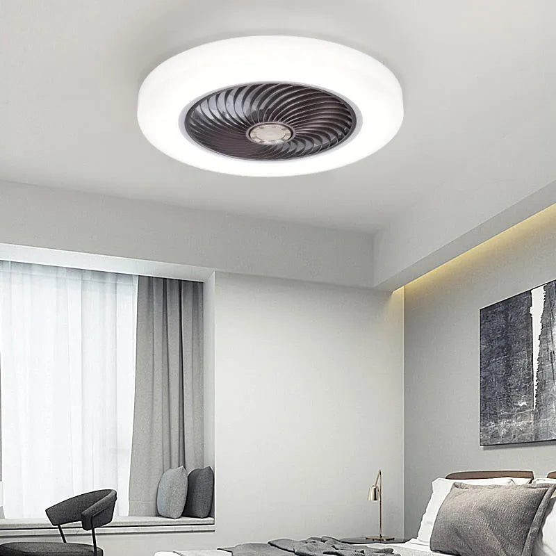 Smart Remote Control Ceiling Fan With Lights