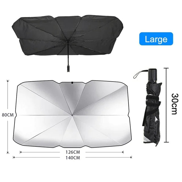 57" SunShield Umbrella for Car Windshields