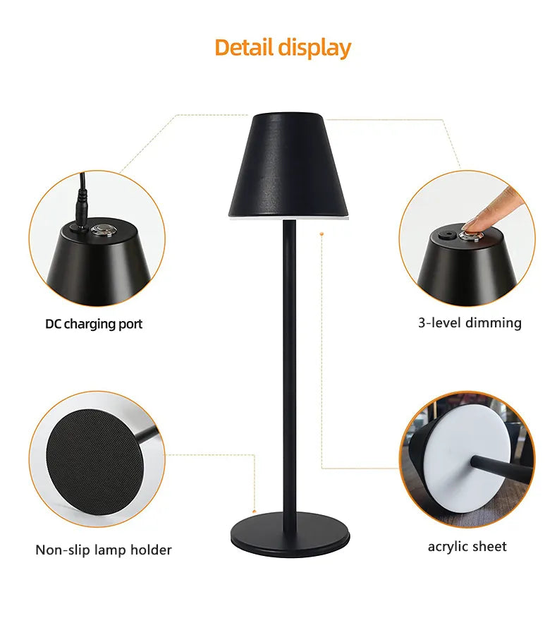 Touch Led Desk Light Lamp