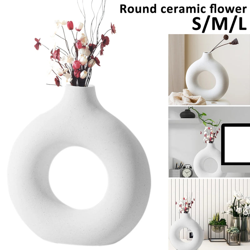 Nordic ceramic flower pot