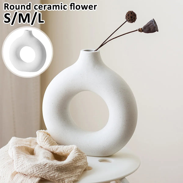 Nordic ceramic flower pot