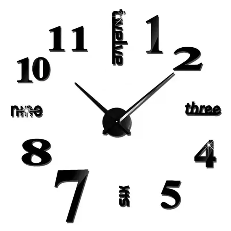 Modern Design Large Wall Clock