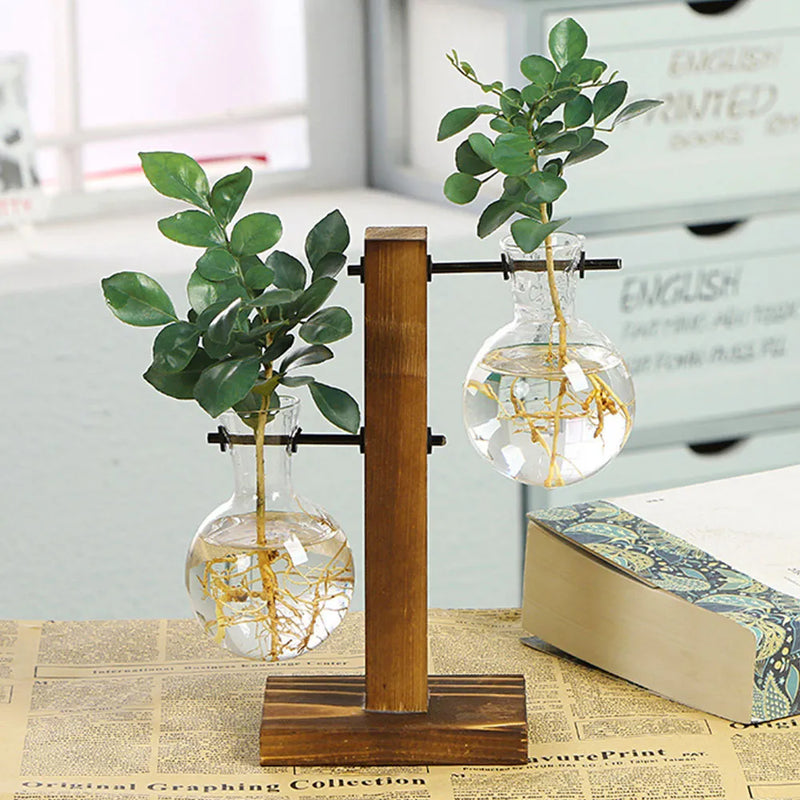 Creative Glass Desktop Planter Bulb