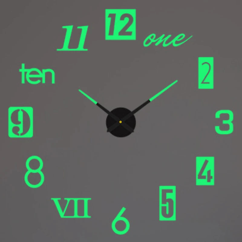 Modern Design Large Wall Clock