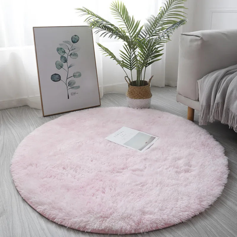 Super Soft Plush Round Rug