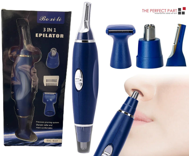 3-in-1 Hair Precision Kit: Nose, Ear, & Brow Trimmer