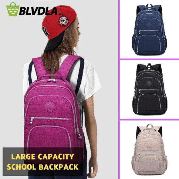 Large Capacity Travel School Backpack