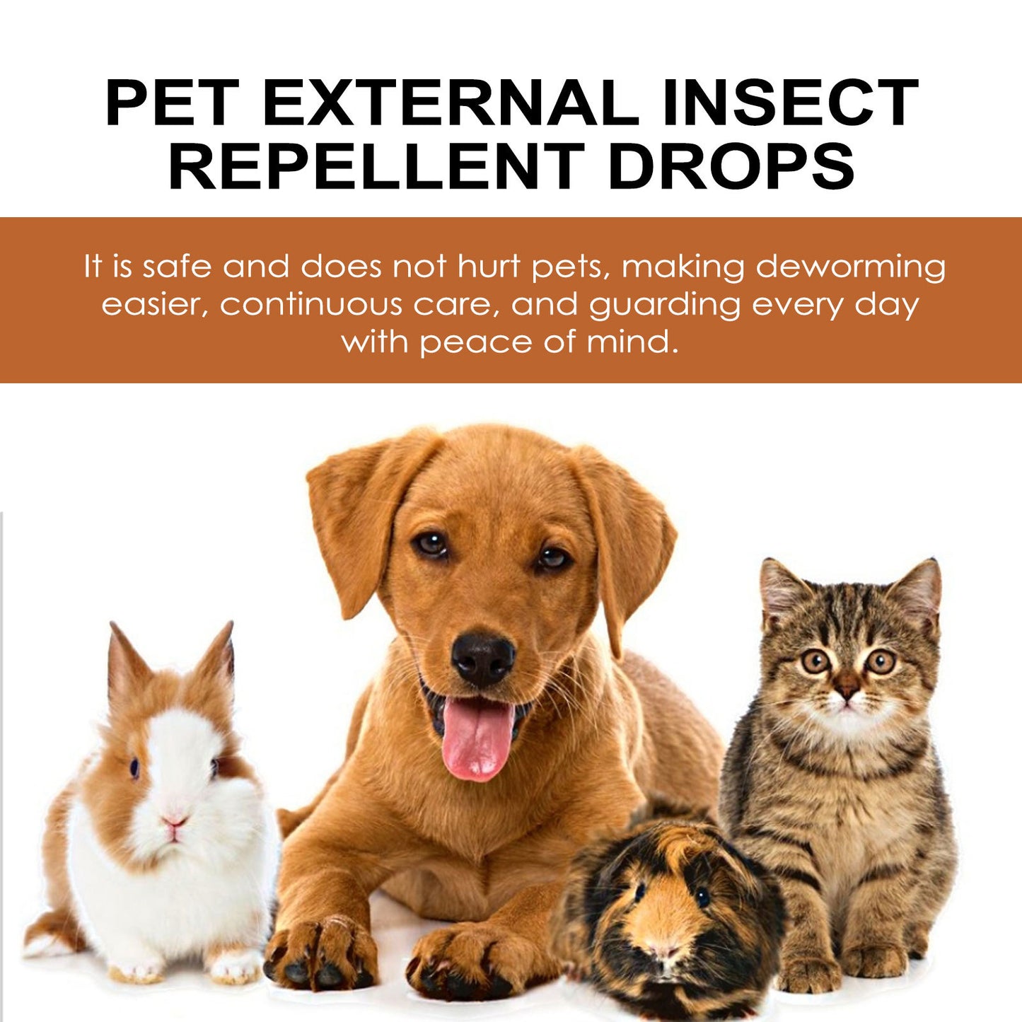 Tick Flea Cleaning Dog Spray Drops