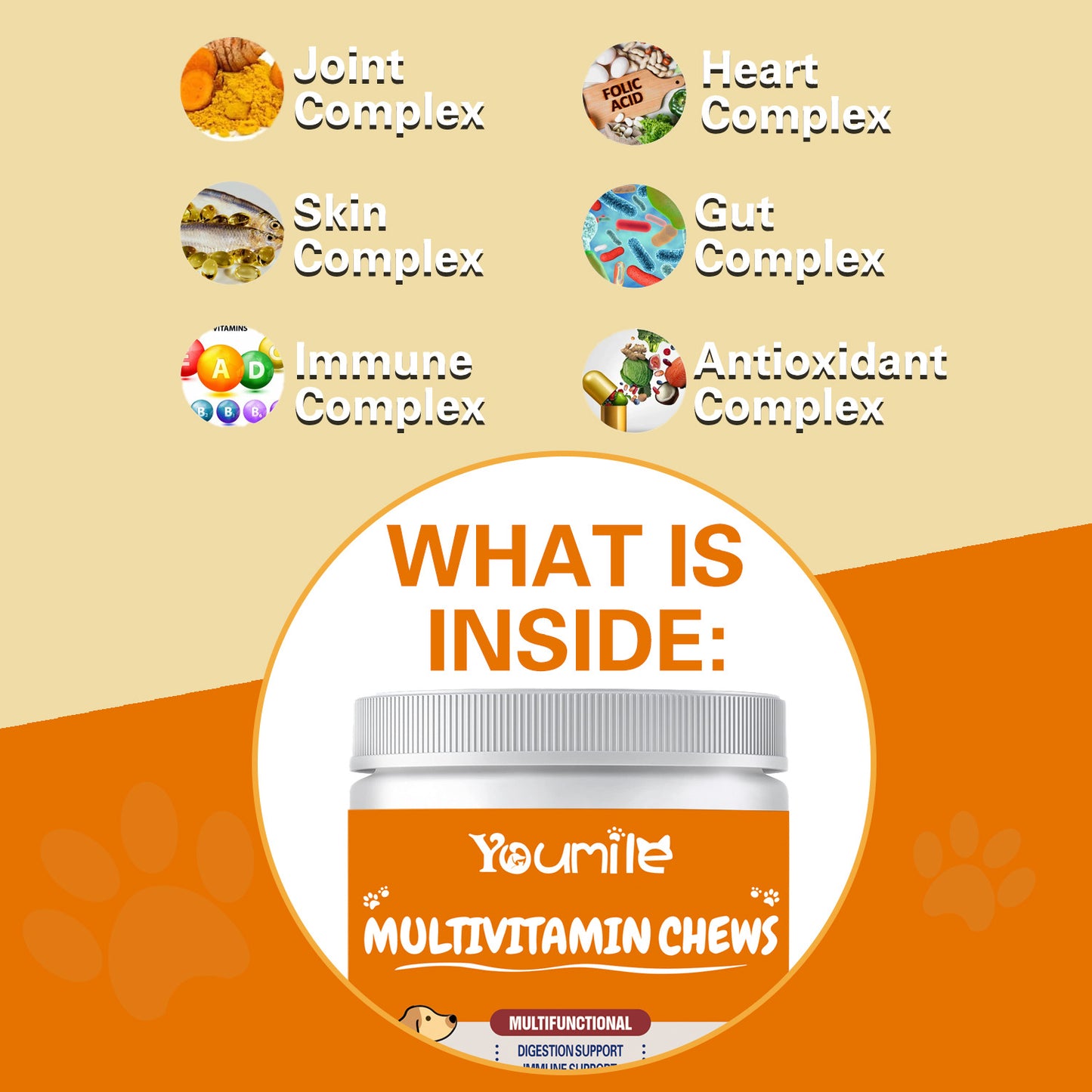 Multifunctional Pet Vitamin Health Chew Gummies