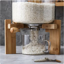 Large-Capacity Glass Rice Storage Jar with Seal