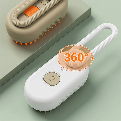 3 In 1 Electric Cat Steam Hair Brush