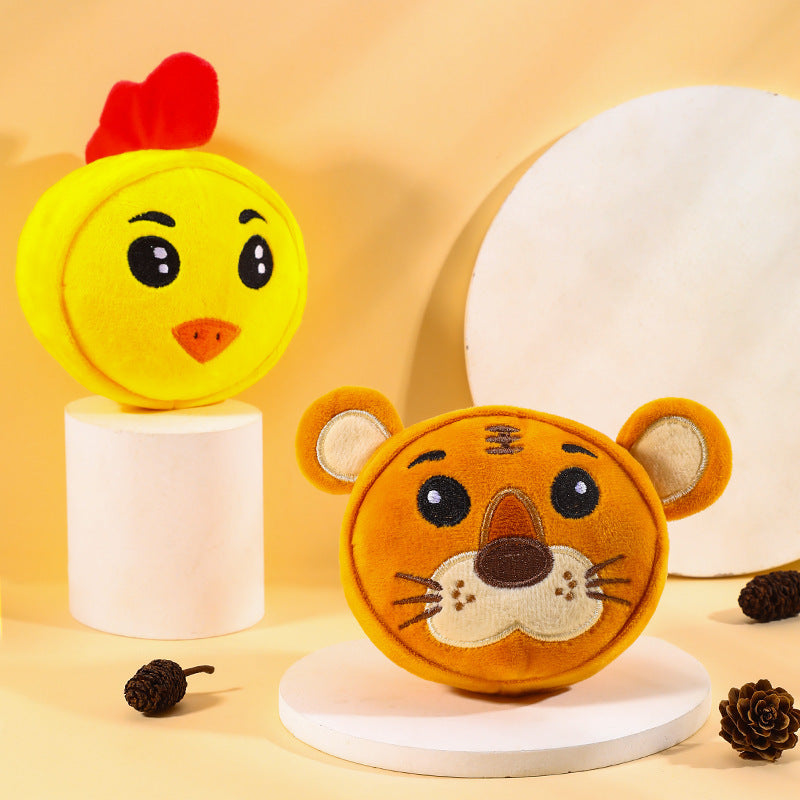 Pet Bite Resistant Vocal Teething Plush Toys