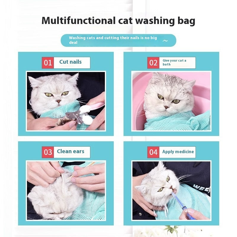 Miracle Baby Sponge Cat Grooming Bag
