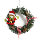 Rustic Christmas Wood Wreath