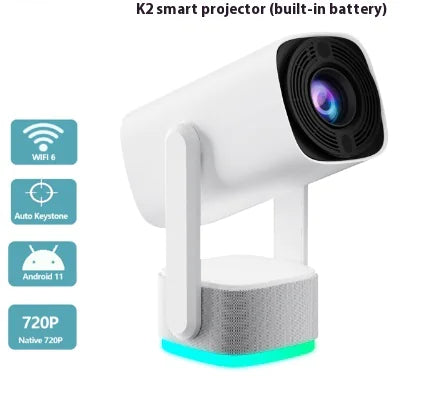 Portable 4K Android Projector