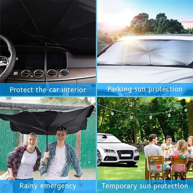 57" SunShield Umbrella for Car Windshields