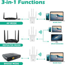 WiFi Range Extender Internet Booster Network Router Wireless Signal Repeater