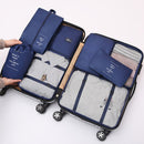 8Pcs/set Large Capacity Travel Organizer