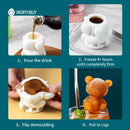 Cute Teddy Bear Silicone Mould Ice Cube Maker