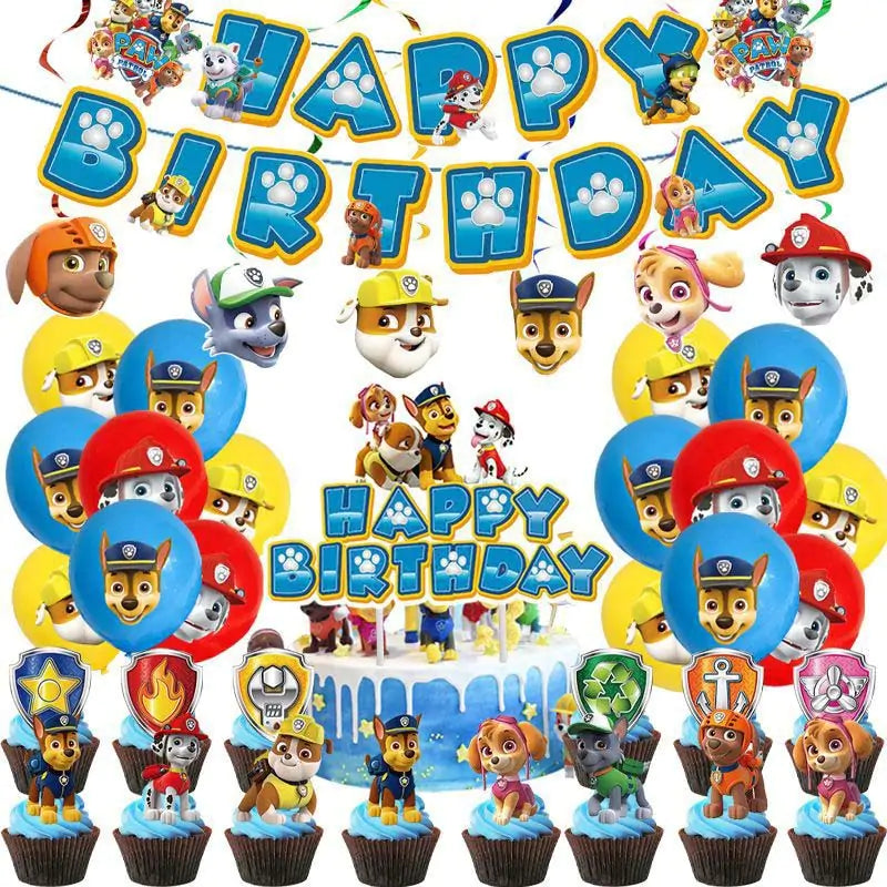 PAW Patrol Birthday Party Decoration